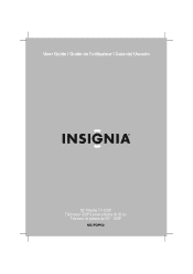 Insignia NS-PDP50 User Manual (Spanish)