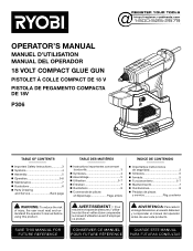 Ryobi P306 Operation Manual