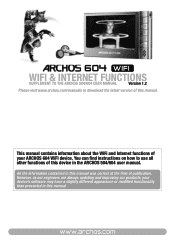 Archos 500872 User Manual