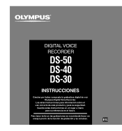 Olympus DS 50 DS-40 Instrucciones (Español)