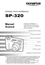 Olympus SP 320 SP-320 Manuel Avancé (Français)