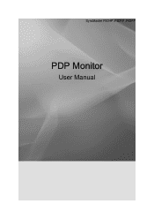 Samsung P63FP User Manual (ENGLISH)