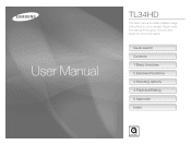 Samsung TL34HD User Manual (ENGLISH)