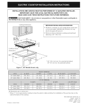 Frigidaire GLEC30S9ES Installation Instructions