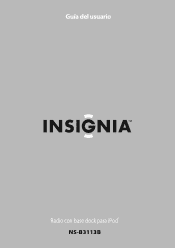 Insignia NS-B3113B User Manual (Spanish)