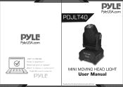 Pyle PDJLT40 Instruction Manual