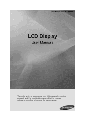 Samsung 400TS-3 User Manual