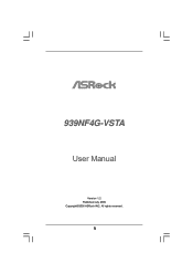 ASRock 939NF4G-VSTA User Manual