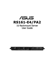 Asus RS161-E4 PA2 User Guide