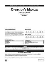 Cub Cadet PRO X 636 Operation Manual