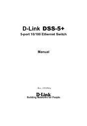 D-Link DSS-5E Product Manual