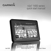 Garmin nuvi 1490LMT Quick Start Manual