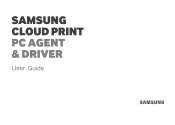 Samsung SCX-5935 Cloud Print PC Agent and Driver User Guide