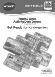 Vtech Touch & Learn Activity Desk Deluxe - Get Ready for Kindergarten User Manual