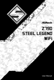 ASRock Z790 Steel Legend WiFi User Manual