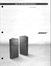 Bose 401 Owner's guide