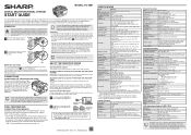 Sharp FO-2081 Startup Guide