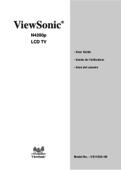 ViewSonic N4280p N4280p User Guide, English