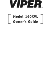 Viper 160XVL Owner Manual