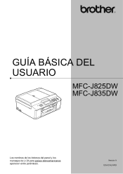 Brother International MFC-J825DW Users Manual - Spanish