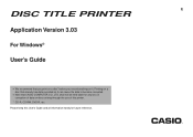 Casio CW-50 User Guide