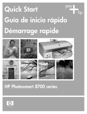 HP Photosmart 8700 Quick Start