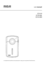 RCA EZ1010RD Owner/User Manual