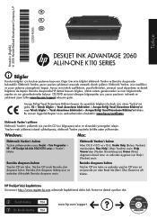 HP Deskjet Ink Advantage 2060 Reference Guide