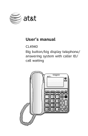 Vtech CL4940 User Manual