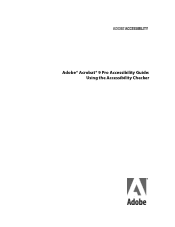 Adobe 22020772 Accessibility Guide