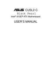 Asus CUSL2-C BP CUSL2-C BP User Manual