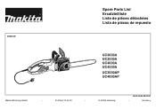 Makita UC3530A Parts List