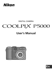 Nikon Coolpix P5000 P5000 User's Manual