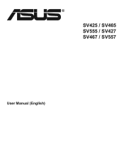 Asus SV555 SV Series User Guide