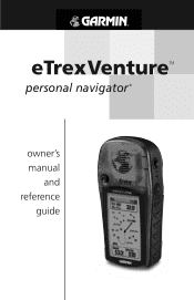 Garmin eTrex Venture Owner's Manual