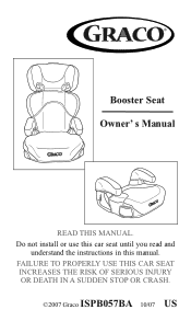 Graco 1748610 Owners Manual