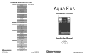 Hayward Aqua Plus Model: PL-PLUS Installation