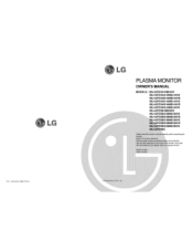 LG MU-42PZ90V Owners Manual