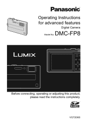 Panasonic DMC-FP8S Digital Still Camera - Advanced Features