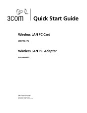 3Com 3CRDAG675B Quick Start Guide