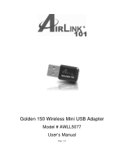 Airlink AWLL5077 User Manual