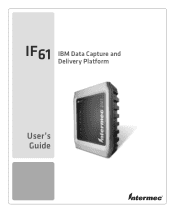 Intermec IF61 IF61 IBM Data Capture and Delivery Platform User's Guide
