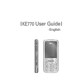 LG KE770SHINE User Guide