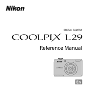 Nikon COOLPIX L29 Reference Manual