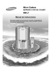 Samsung MM-L7 User Manual (user Manual) (ver.1.0) (Spanish)