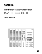 Yamaha MT8XII Owner's Manual