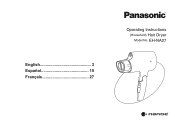 Panasonic EH-NA27-K Operating Instructions