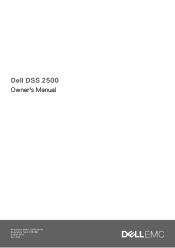 Dell DSS 2500 Owners Manual