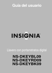 Insignia NS-DKEYRD09 User Manual (Spanish)