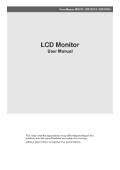 Samsung MD230X3 User Manual (user Manual) (ver.1.0) (English)